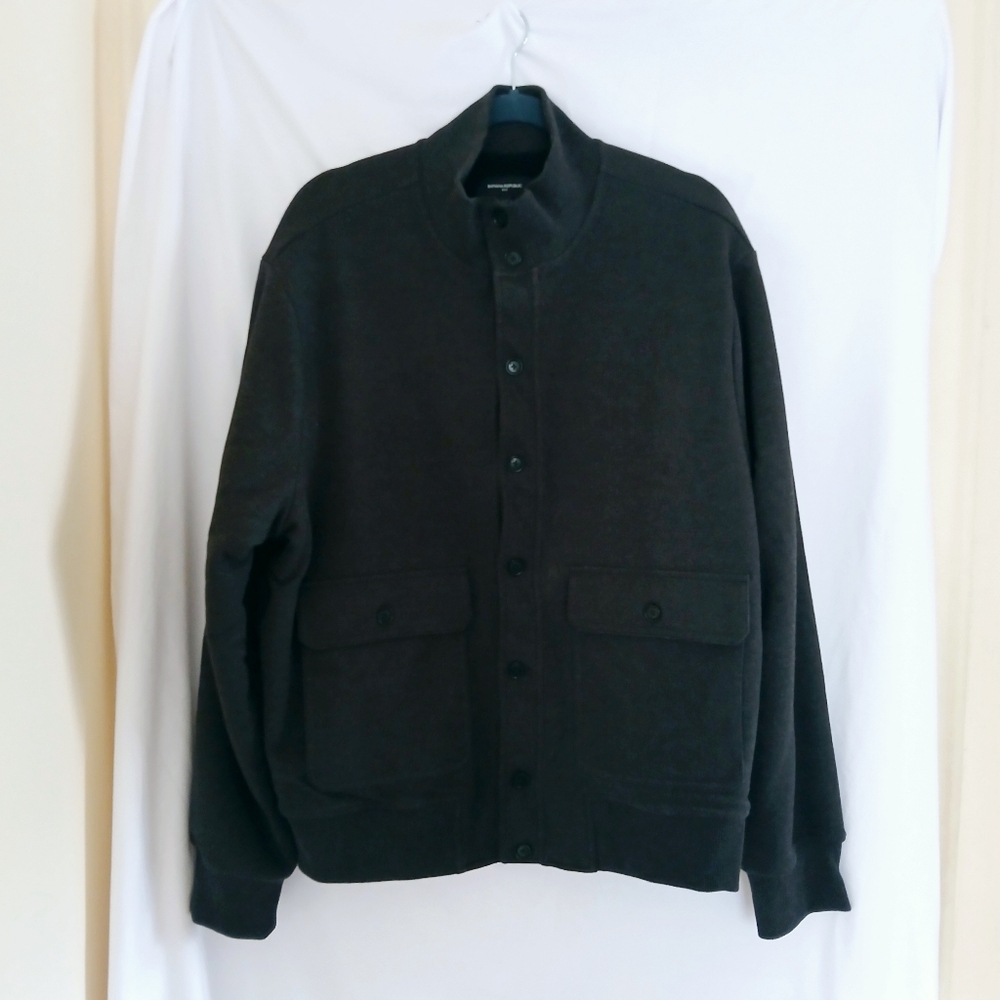 Banana Republic Tweed Buttoned Jacket XL